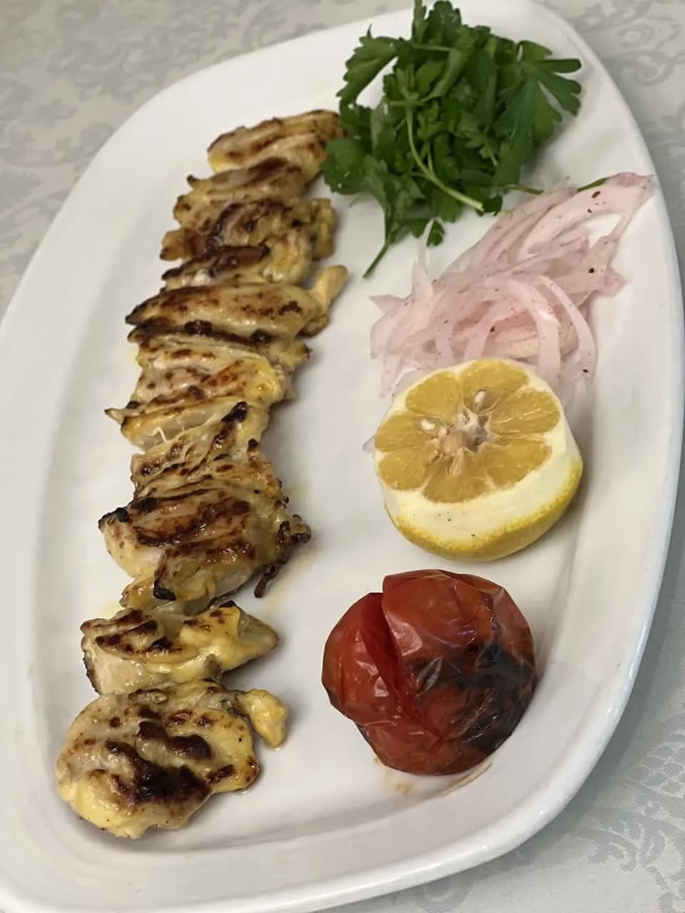 جوجه کباب ران
